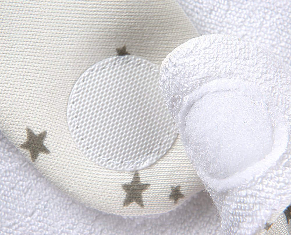Babyjem Newborn Scarf Apron With Star Design - Image 6
