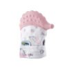 Babyjem Baby Teethering Gloves /Hedgehog / Pink