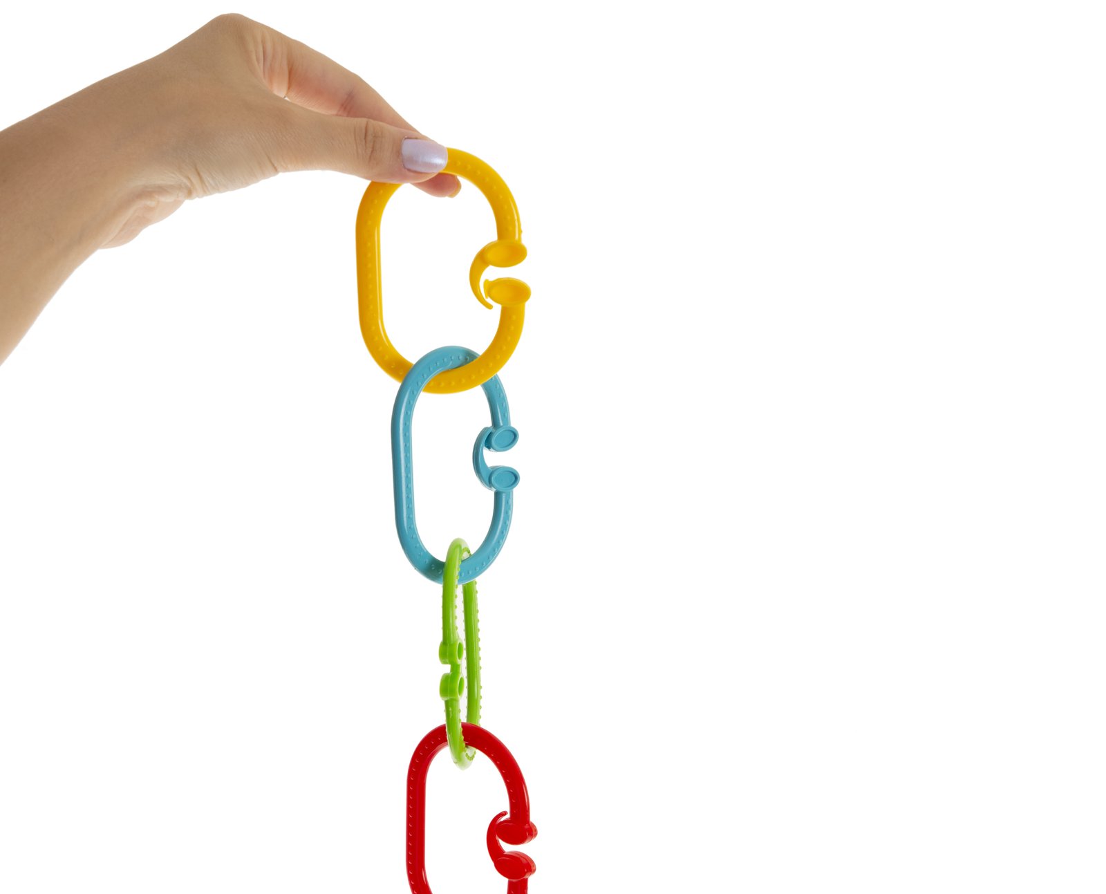 Babyjem Toy Hanger 5 Pieces Oval - الصورة 3