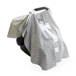 Babyjem Babyjem Baby Cover Gray Flower