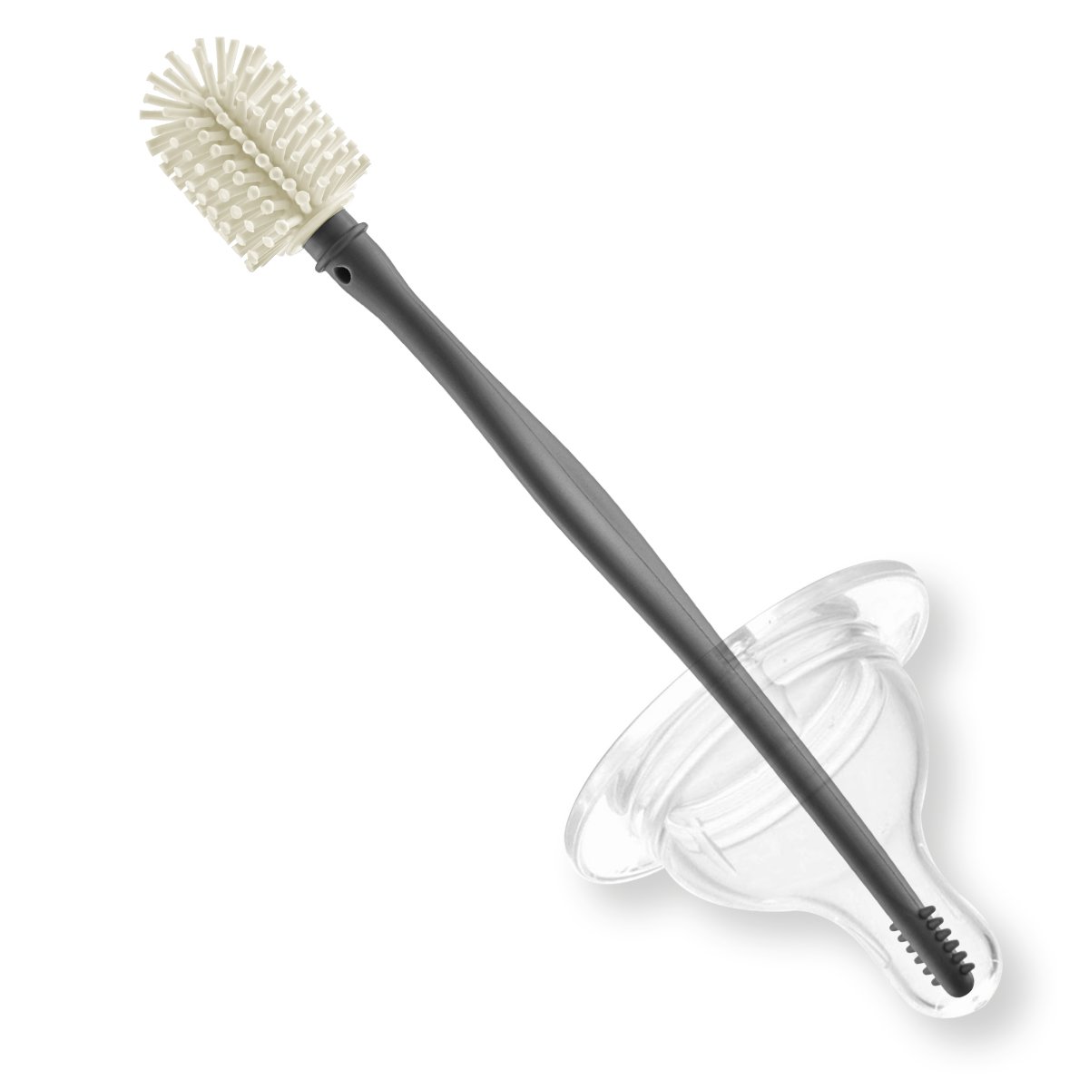Babyjem Bottle And Nipple Cleaning Brush Ecru - Image 5