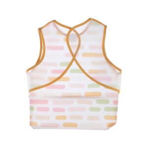 Babyjem Stain-Proof Wear-Proof Bib Pastel Stripes