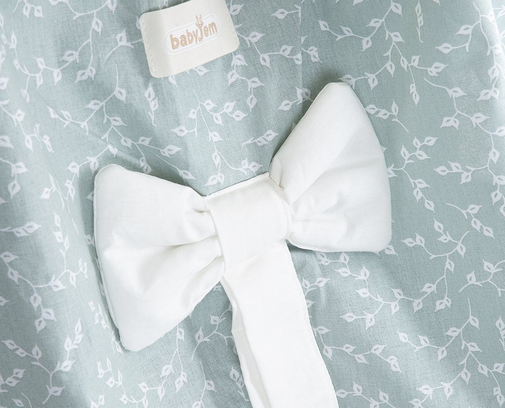 Babyjem Babyjem Baby Cover Green Flower - الصورة 6