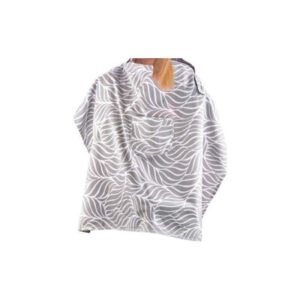 Babyjem Nursing Apron With Pocket -Grey