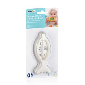 Babyjem Baby Bath Thermometer White