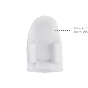 Babyjem Anticholic Sleeping Pillow / Air / White