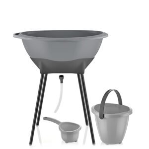 Babyjem Elegant Bath Tub Set / Grey