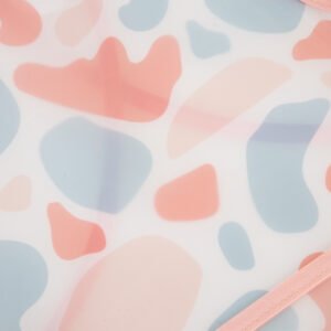 Babyjem Stain-Proof Wear-Proof Bib Pink Puzzle