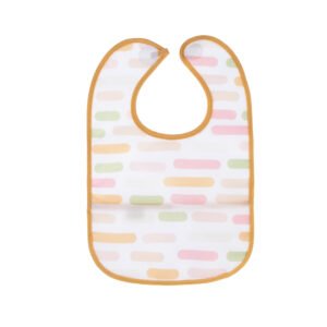 Babyjem Stain-Proof Bib Pastel Stripes