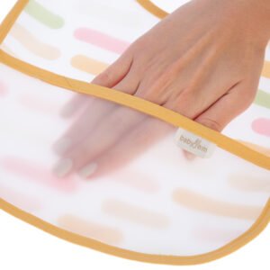 Babyjem Stain-Proof Bib Pastel Stripes