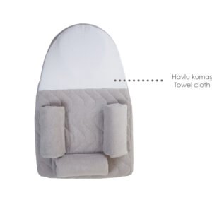 Babyjem Anticholic Sleeping Pillow / Air / Grey