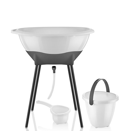 Babyjem Elegant Bath Tub Set / White - Image 5