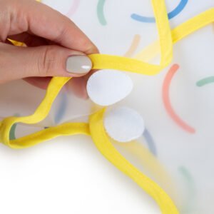 Babyjem Stain-Proof, Wear-Proof Approach Yellow Smile Face