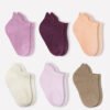 Bistyle 6-Pairs Combed Liner Socks (24-36 m) Colored