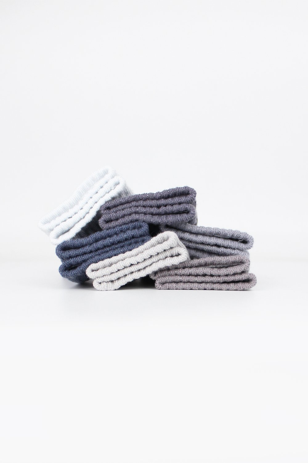 Bistyle Colors 6-Pairs Combed Flat Quarter Socks (6-12 m) Colored - الصورة 6
