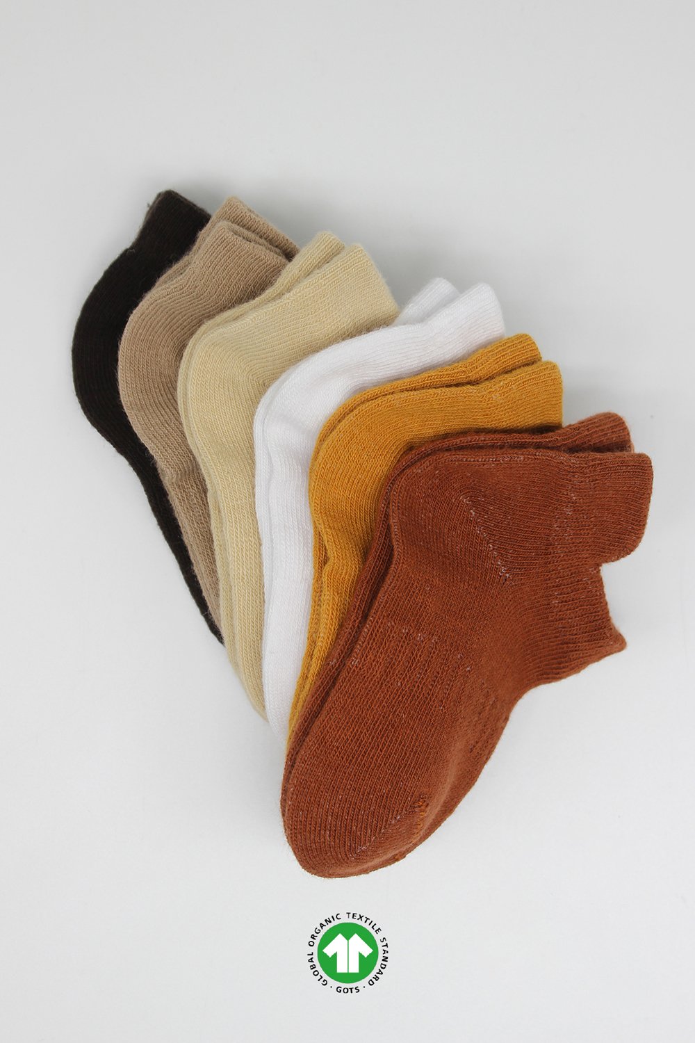 Bistyle 6-Pairs Combed Liner Socks (12-24 m) Colored - الصورة 5