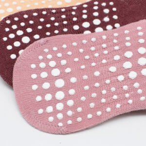 Bi?style 6-Pairs Combed Non-Slip Liner Socks (24-36 m) Colored