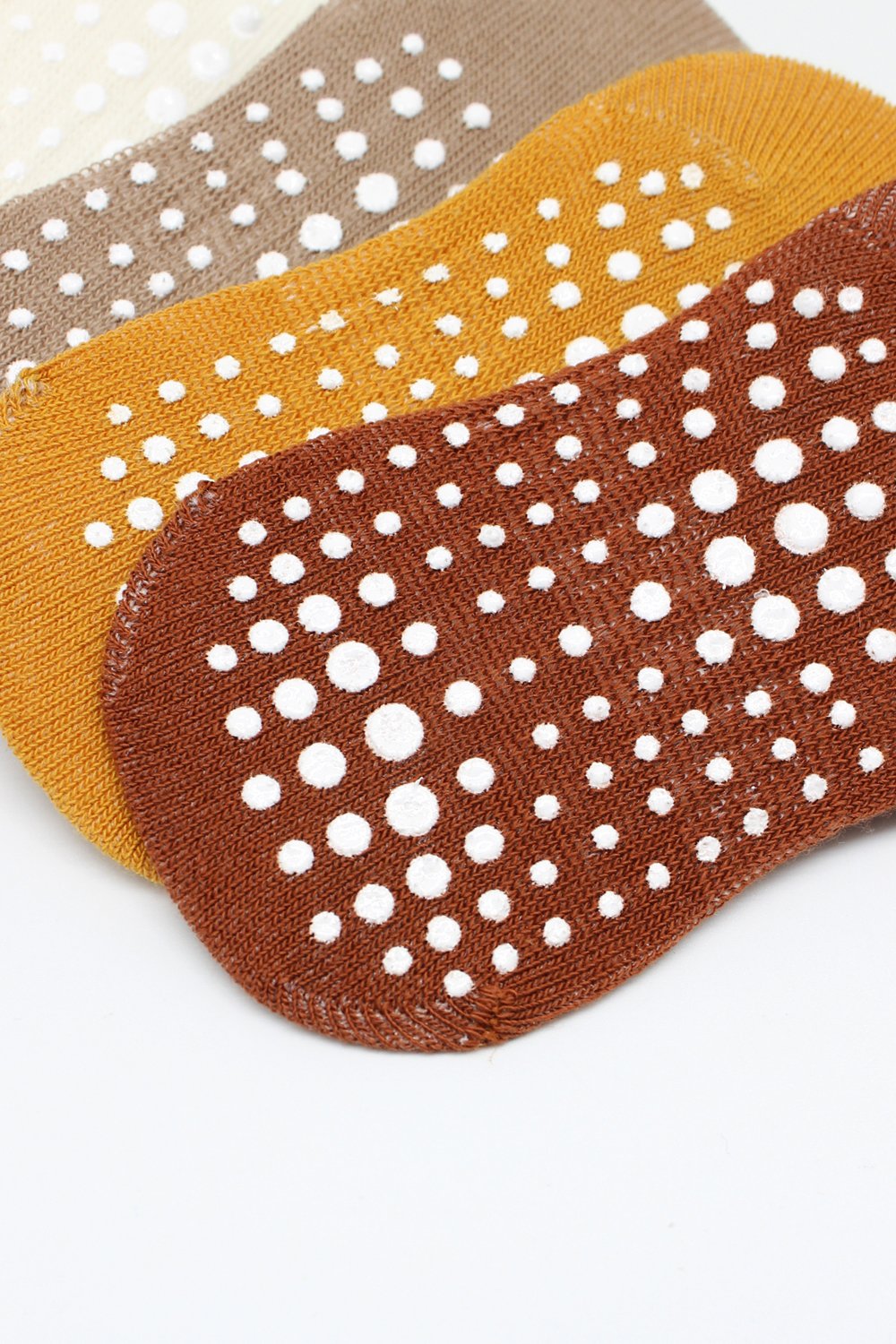 Bi?style 6-Pairs Combed Non-Slip Liner Socks (6-12 m) Colored - Image 4