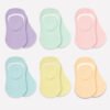Bistyle 6-Pairs Baby Ballerina Socks (12-24 m) Colored