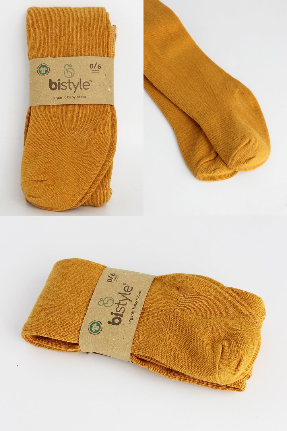 Bistyle Combed Cotton Single Tight (24-36 m) Orange - الصورة 6
