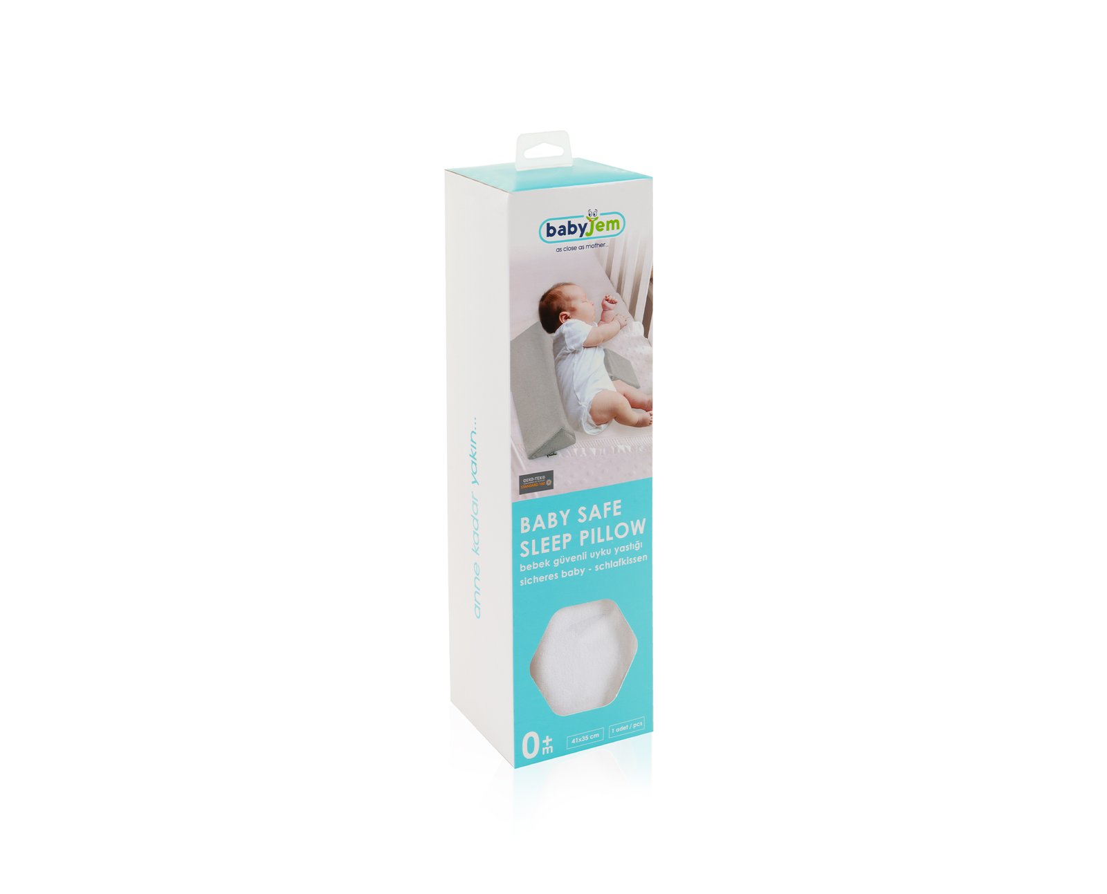 Babyjem Side Sleep Pillow / White - الصورة 4