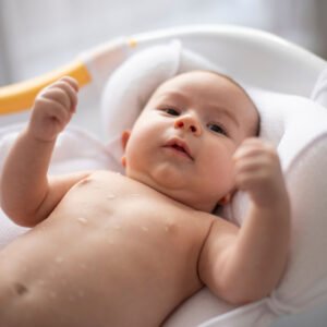 Babyjem Bath Tub Bubble Net White