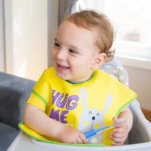 Babyjem Poly Bib Large / Yellow