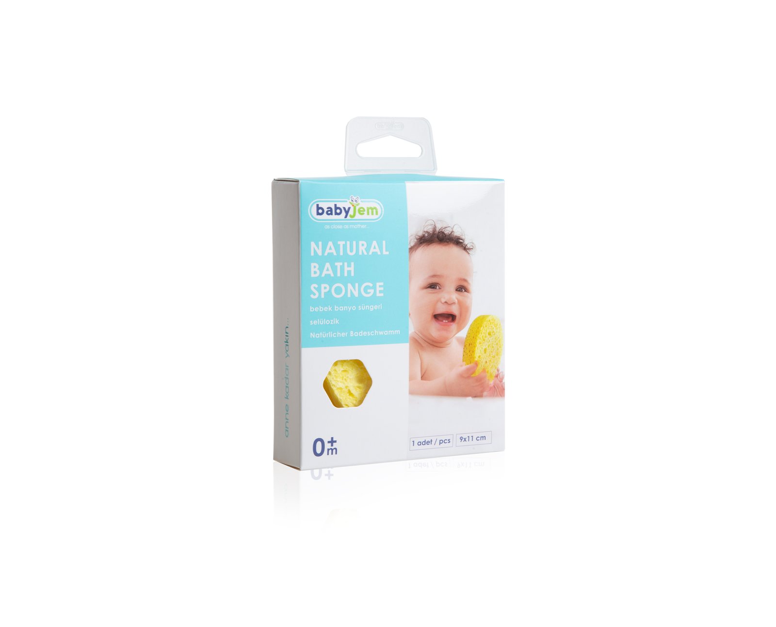 Babyjem Natural Bath Sponge / Yellow - Image 7