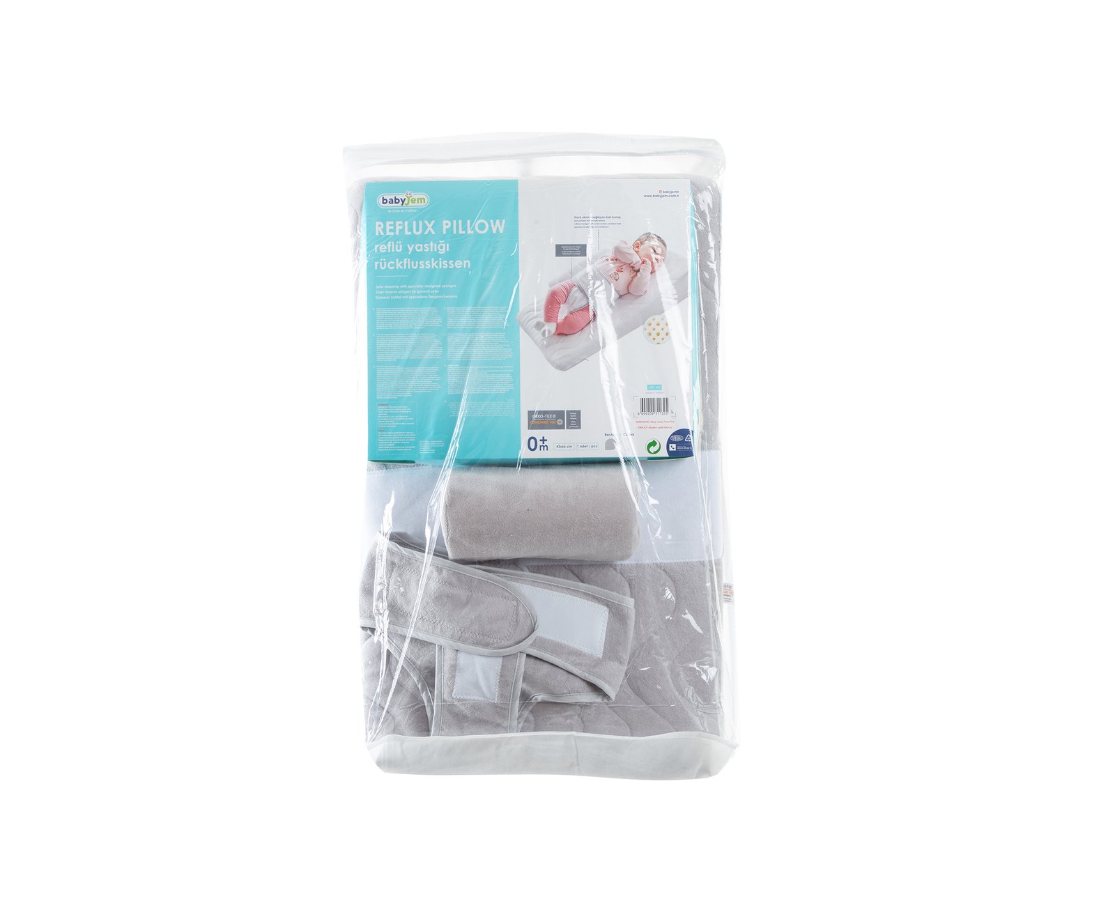 Babyjem Baby Reflux Pillow / Grey - Image 2