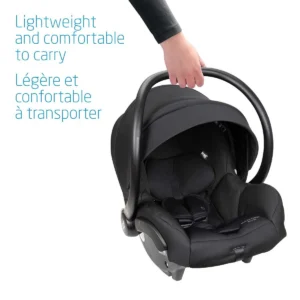 Maxi-Cosi Gia XP Luxe 3-Wheel Travel System, Midnight Black