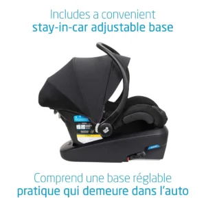 Maxi-Cosi Gia XP Luxe 3-Wheel Travel System, Midnight Black