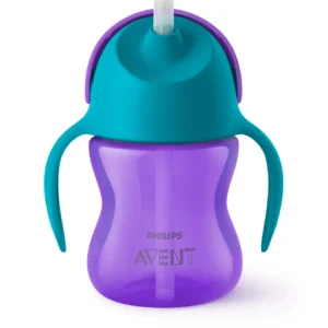 Avent Bendy straw cup 200 ml - purple
