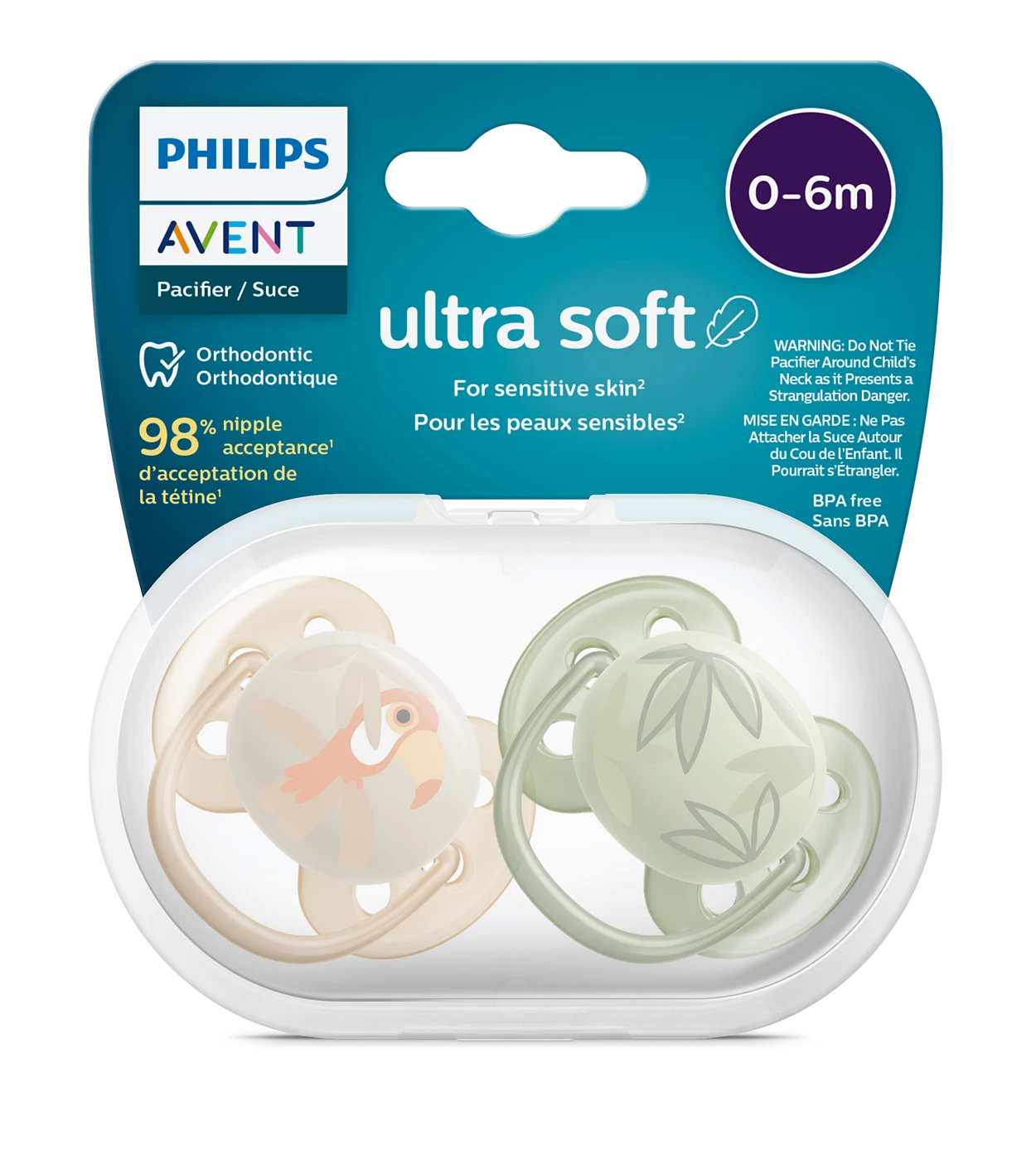 Philips Avent ultra soft Soother (0-6 m) - Image 4