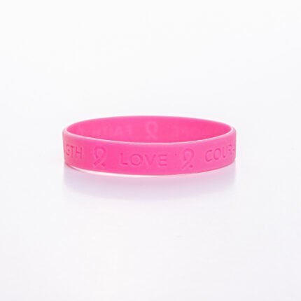 Rubber Wristband - Pink Color