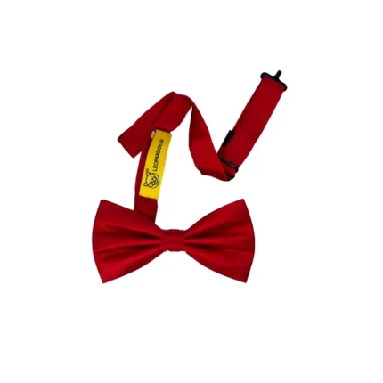 Red Silk Bowtie - BOW003