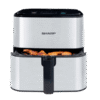 Airfryer SHARP 7 Liters ? 1650 watt ? Stainless Steel