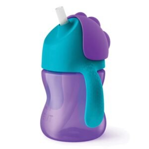 Avent Bendy straw cup 200 ml - purple