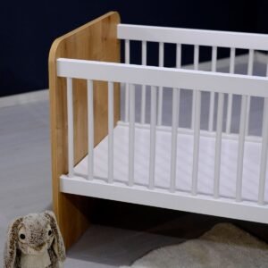 BW1021 Wooden Rocking Crib 120*60