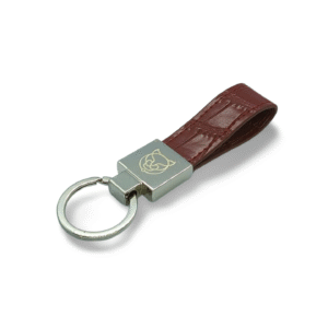 Burgandy Keychain