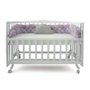 Aurora Braided Bedding Set Lavender