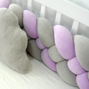 Aurora Braided Bedding Set Lavender
