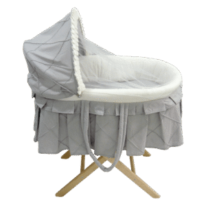 Elegance Baby Bassinet Grey