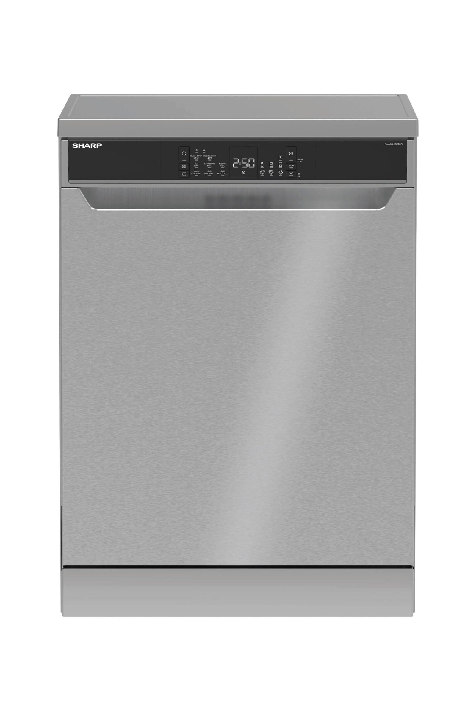 SHARP Dishwasher 14 Set 8 Programs Stainless Steel