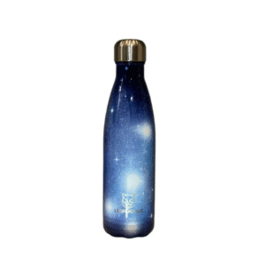 Dark Blue Galaxy Cola-Shaped Bottle