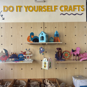 تجربة الحرف الخشبية