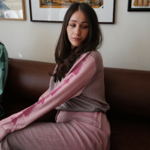 Semi Formal Suit Set - Pink & Mint Green