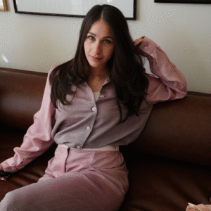 Semi Formal Suit Set - Pink & Mint Green