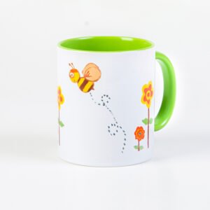 Mug - Drawings of pediatric cancer patients at KHCC - Bee