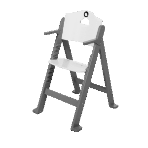 Lionelo Floris Grey Stone - high chair