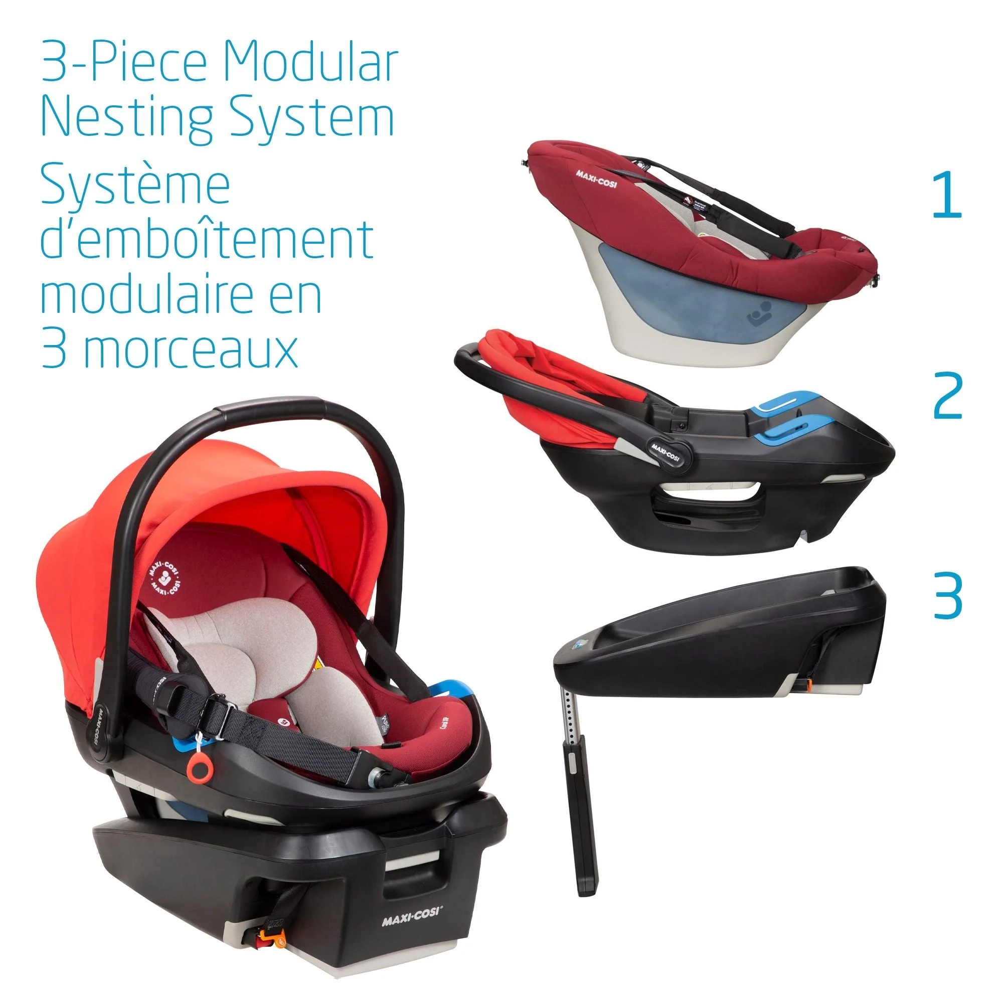 Maxi-Cosi Coral XP Infant Seat, Essential Red - PureCosi - الصورة 13
